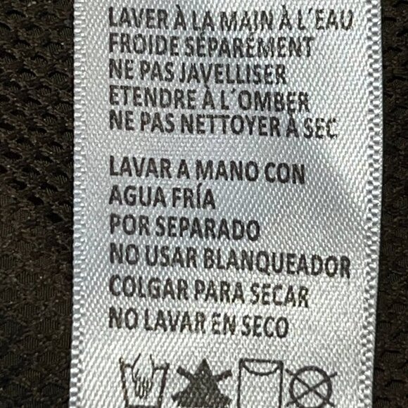 GOOD AMERICAN NYLON PARACHUTE CARGO JOGGER PANTS Chocolate Brown Size 2 = Medium - Picture 14 of 15